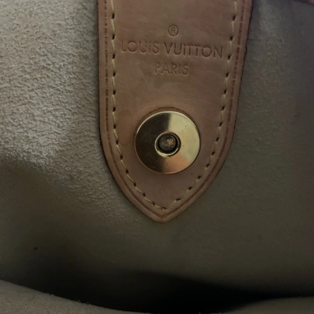 Vintage Louis Vuitton Brown Monogram Shoulder Bag- galleria pm
